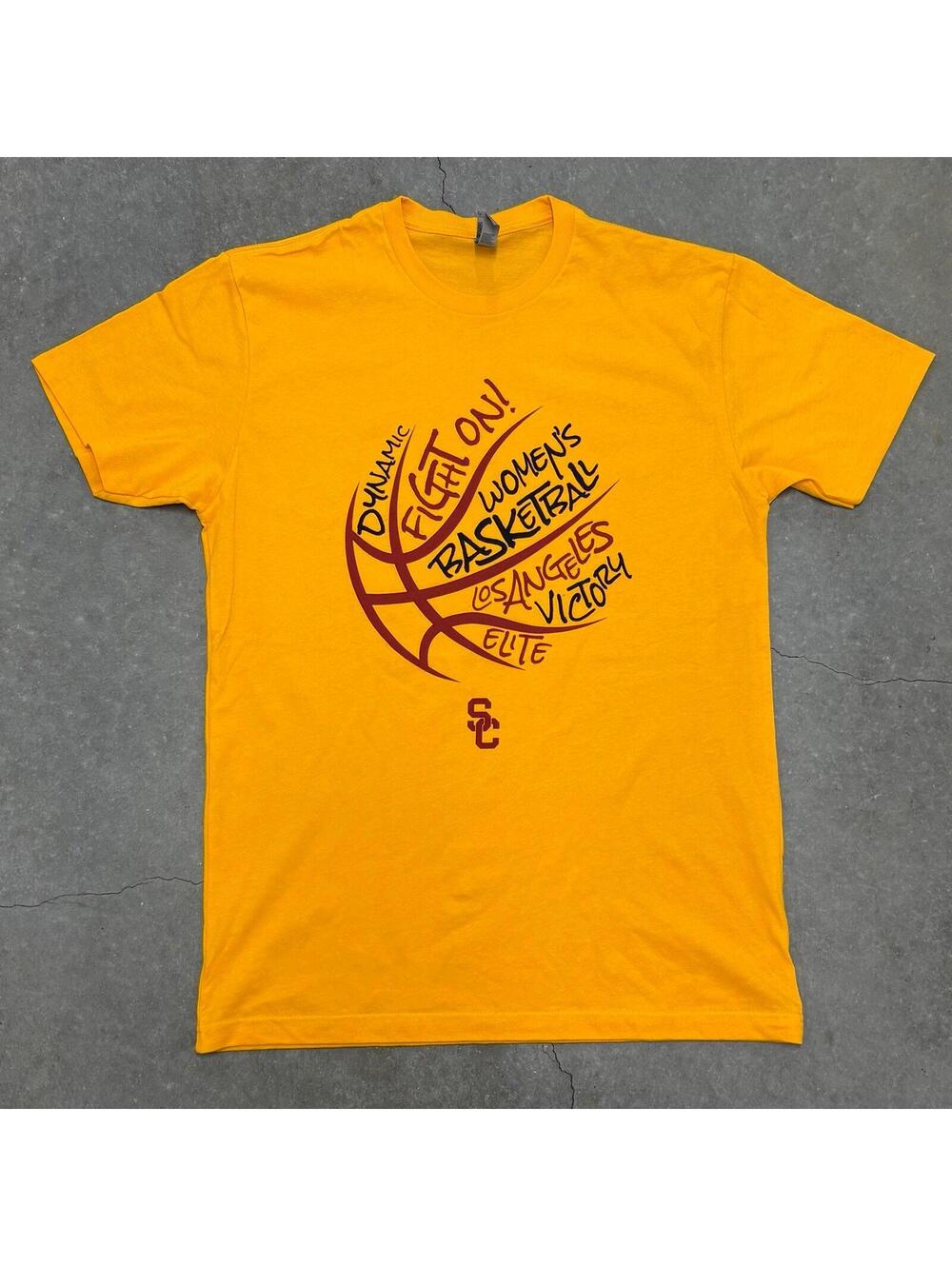 Next Level Apparel USC Basketball T Shirt